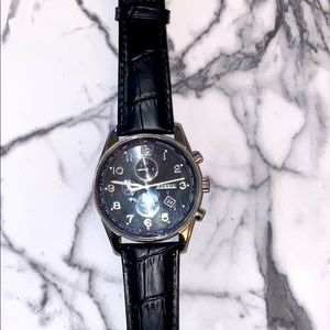 Black fossil men’s watch